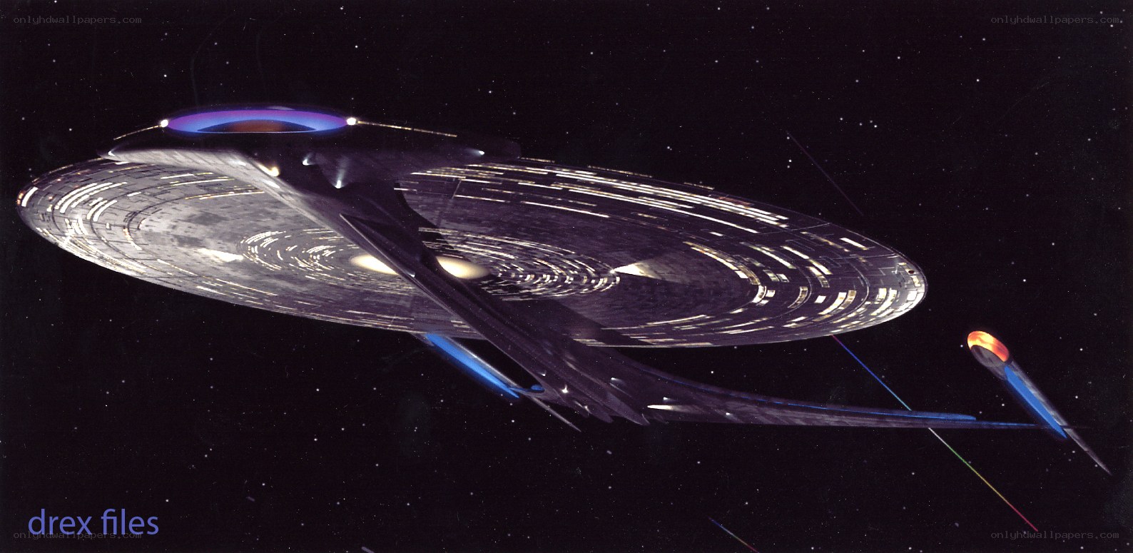Starship in deep space