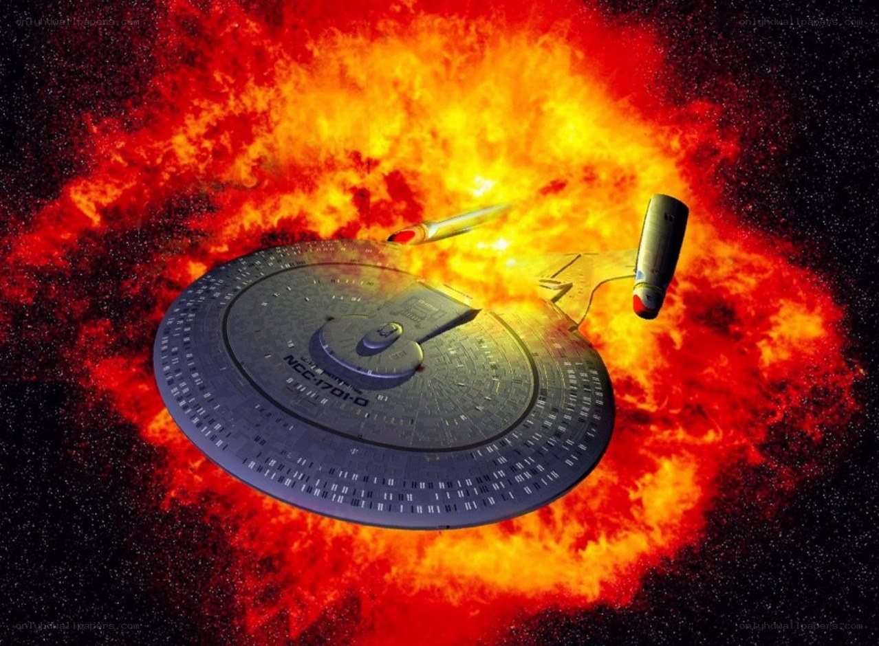 Starship in fiery explosion