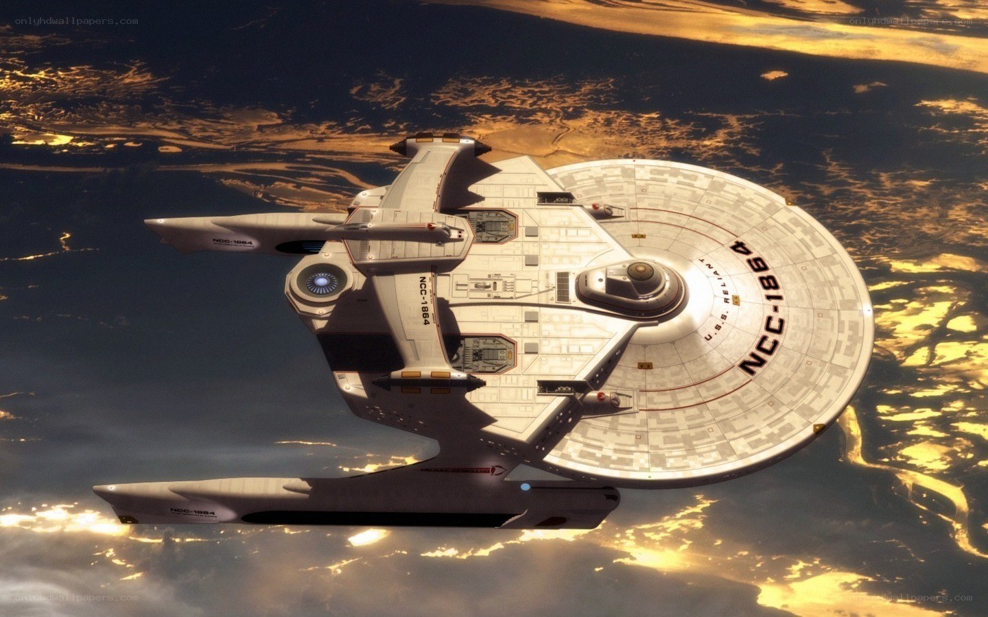 Starship in orbit