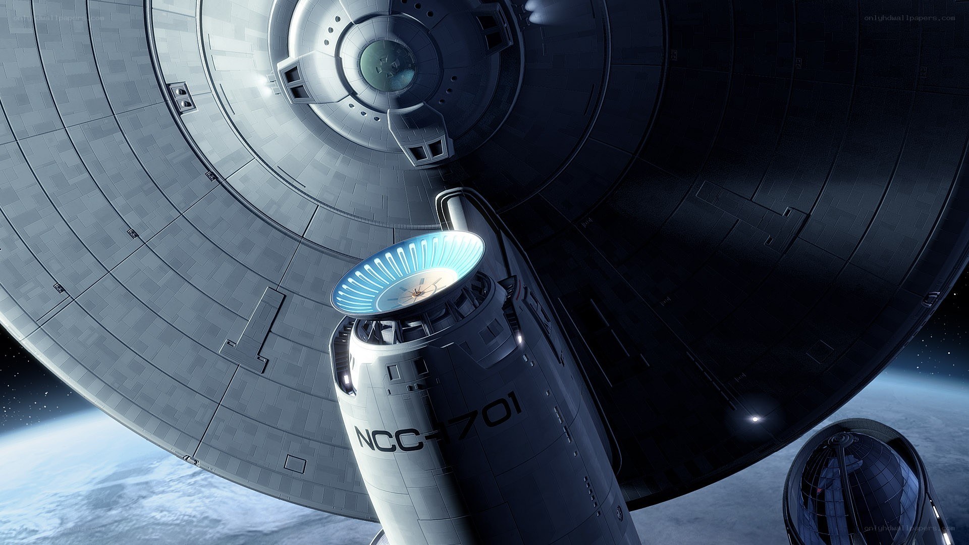 Starship in orbit