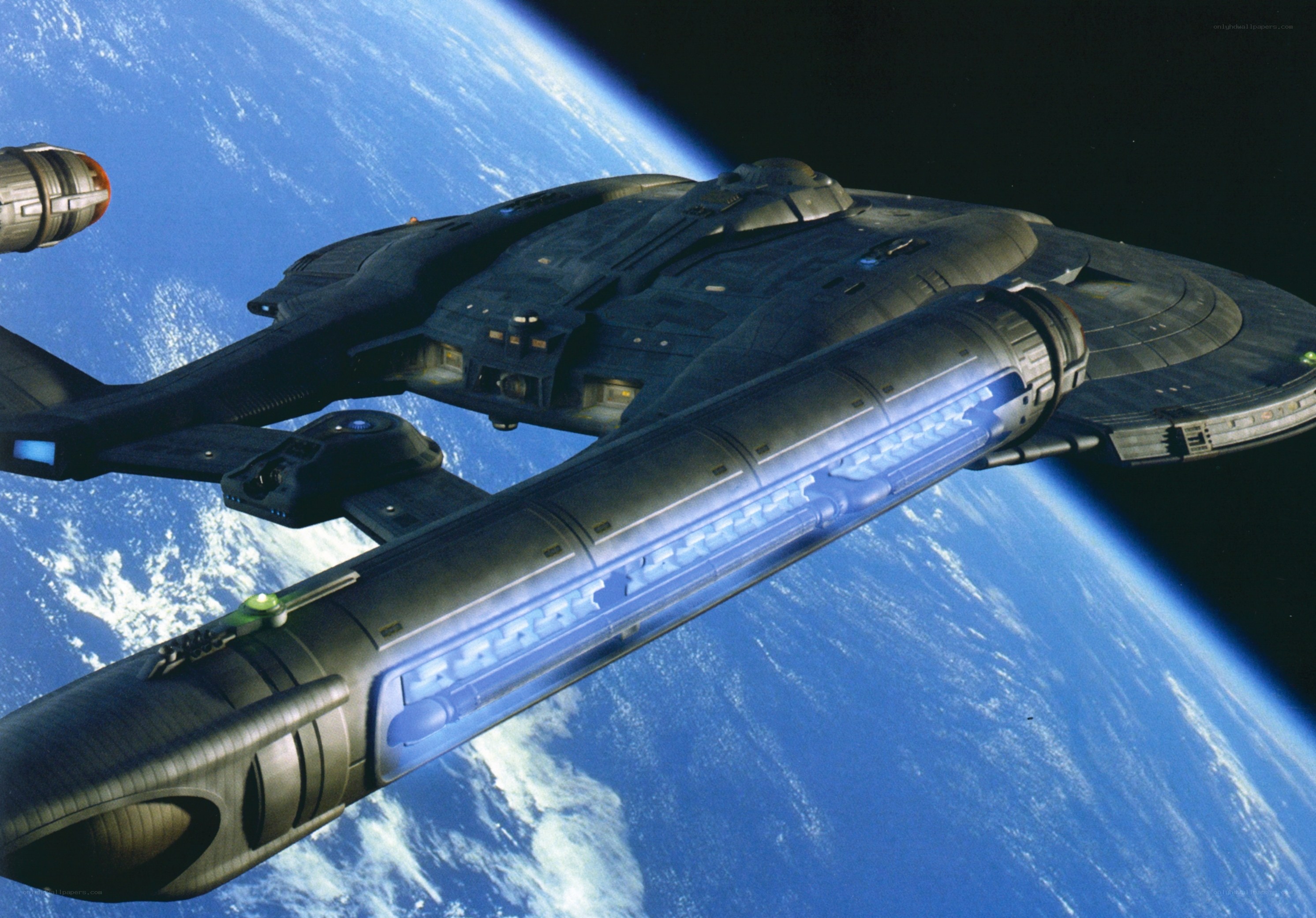 Starship in orbit