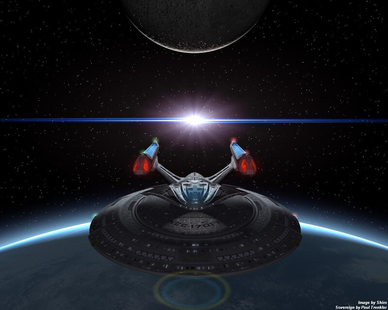 Starship in orbit