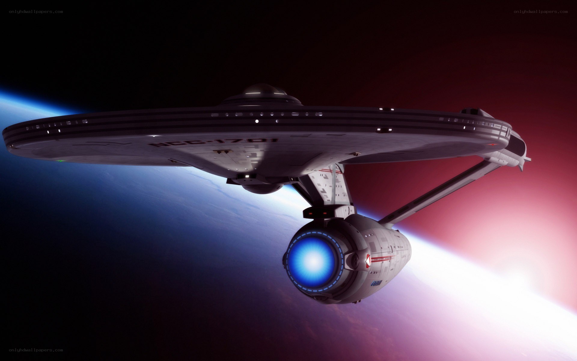Starship in orbit