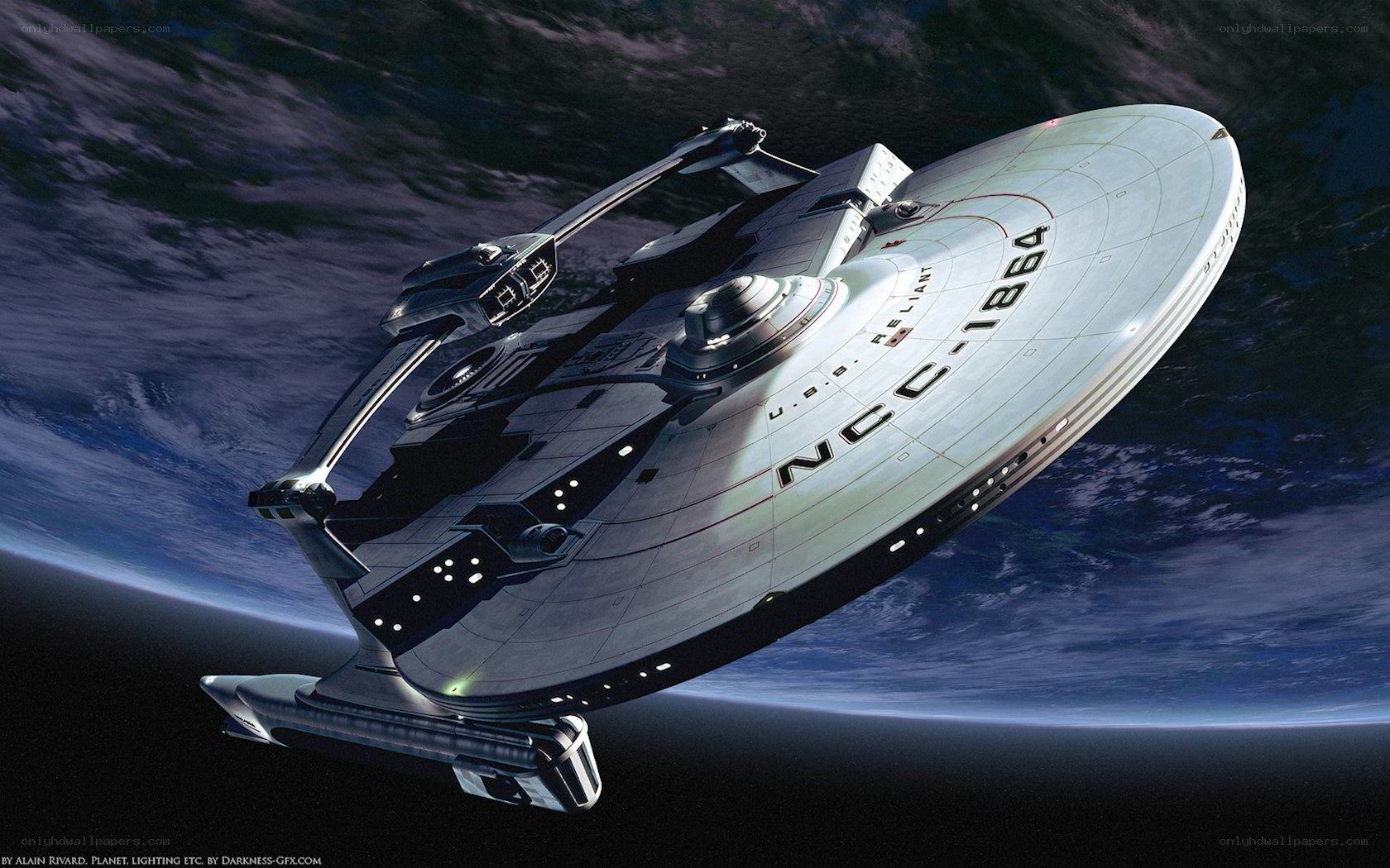 Starship in orbit