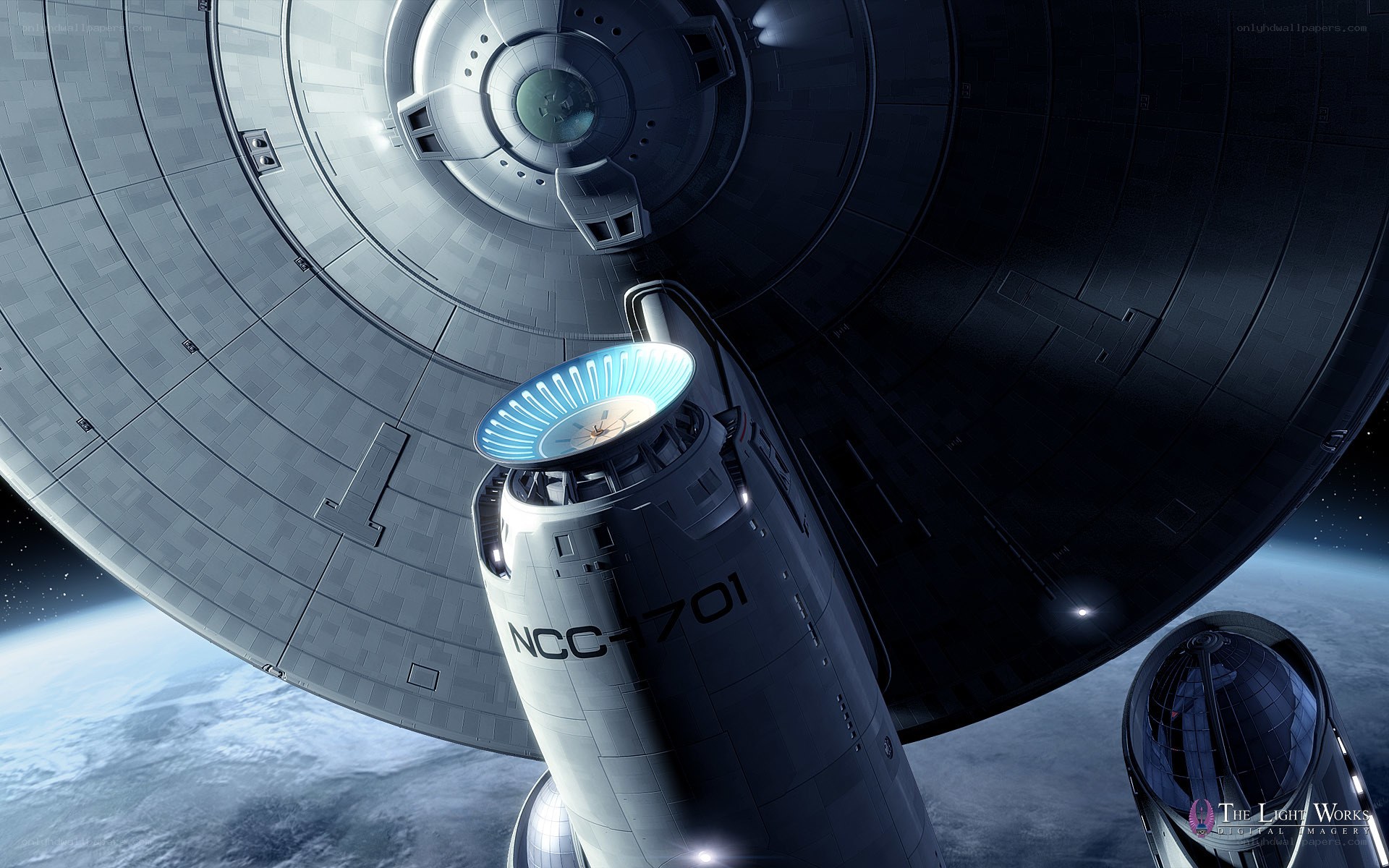Starship in orbit