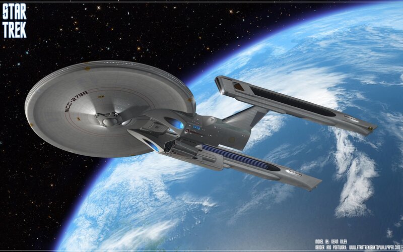 Starship in orbit