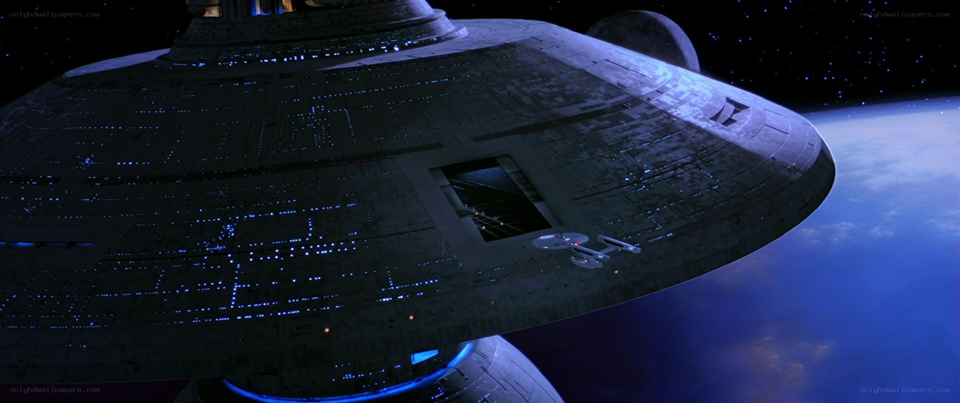 starship in orbit