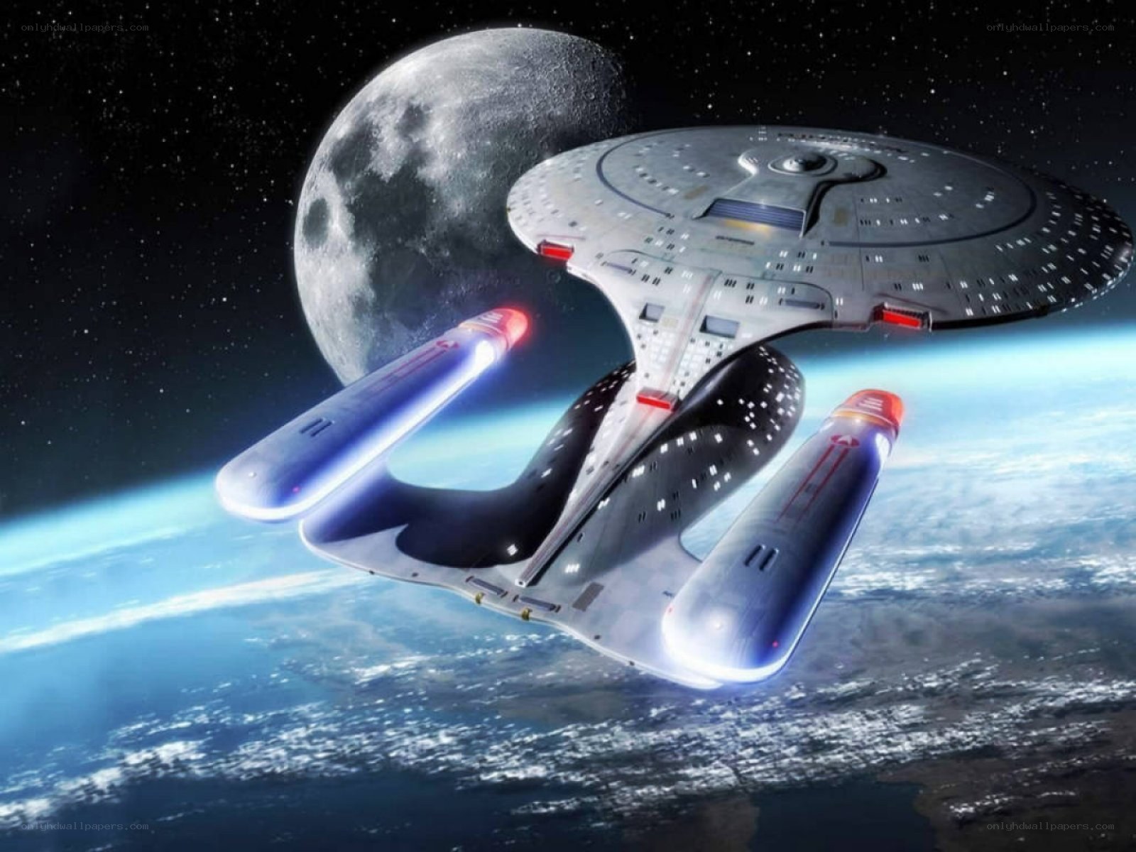 Starship in orbit