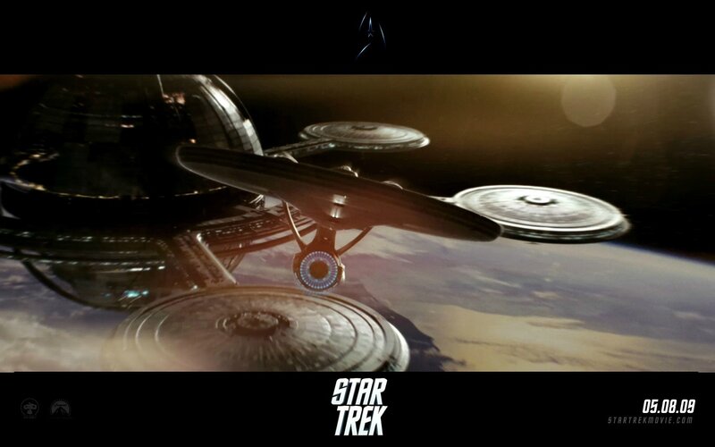 Starship in Orbit — Black, Dramatic, Sunset