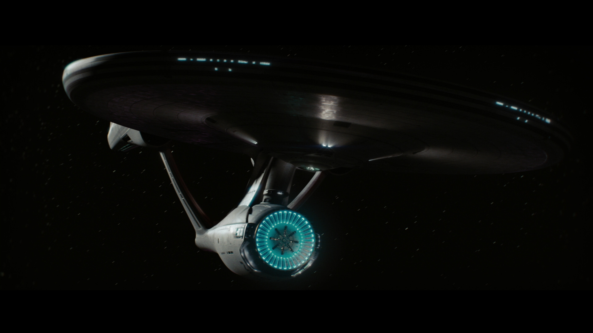 Starship in space