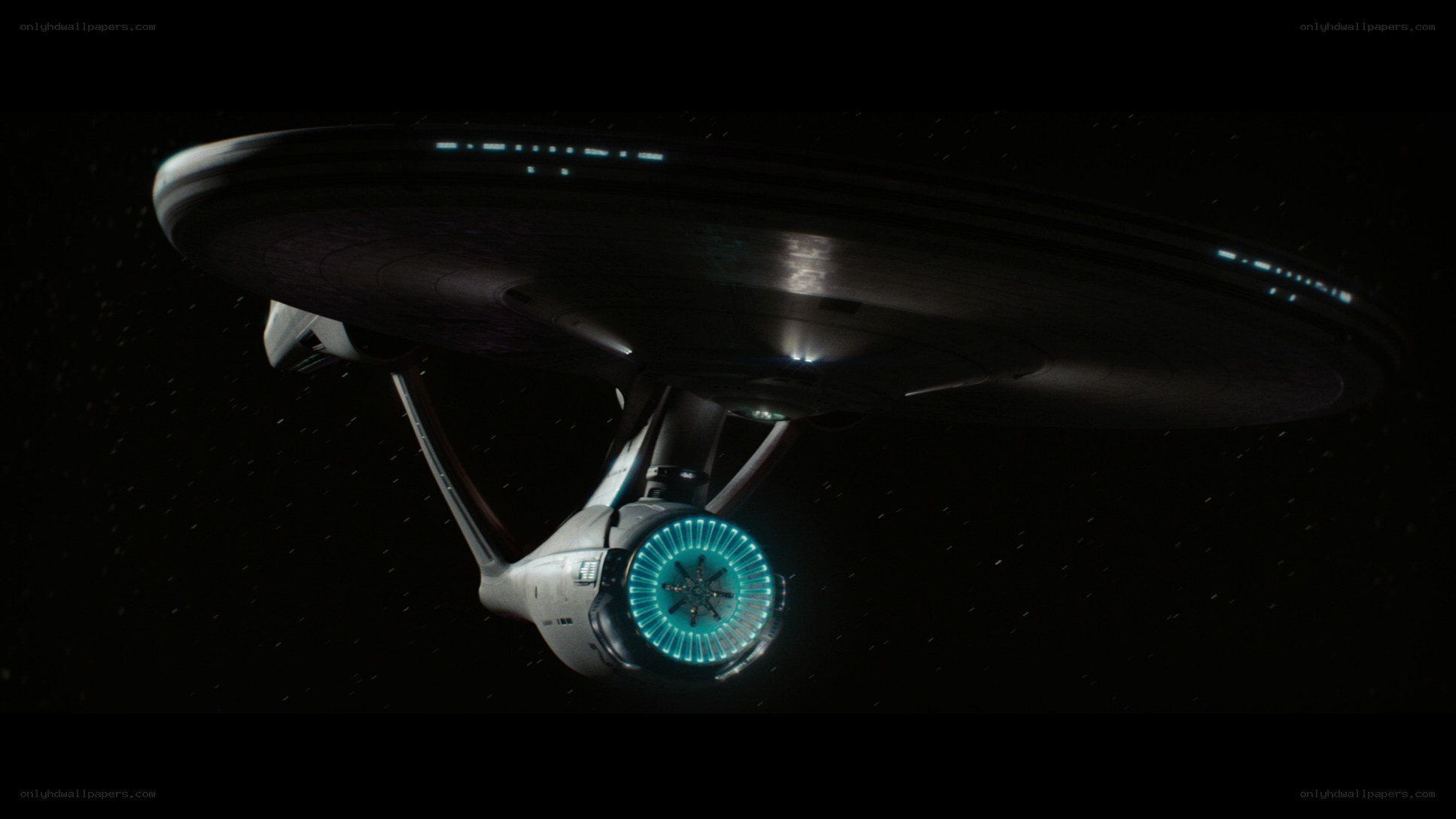 Starship in space