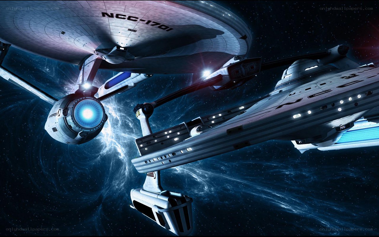 Starship in space