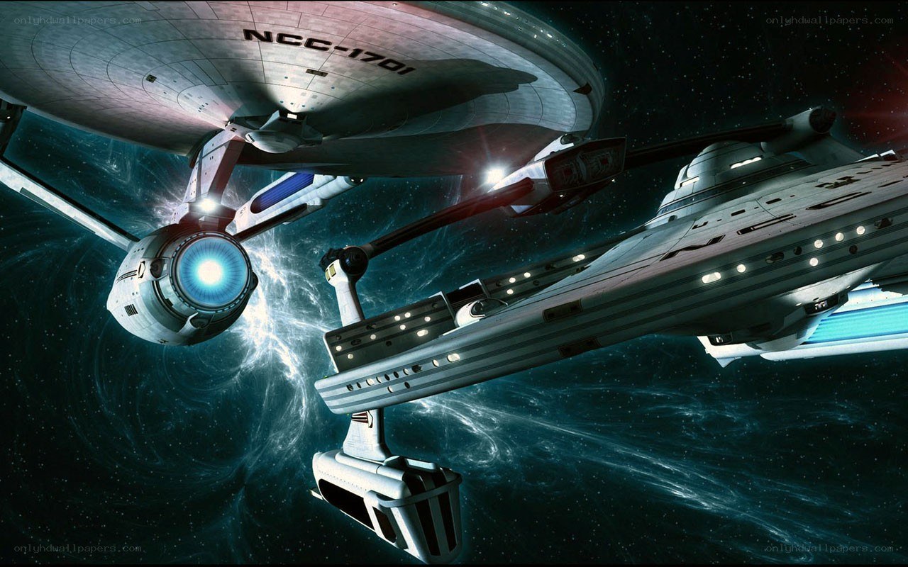 Starship in space
