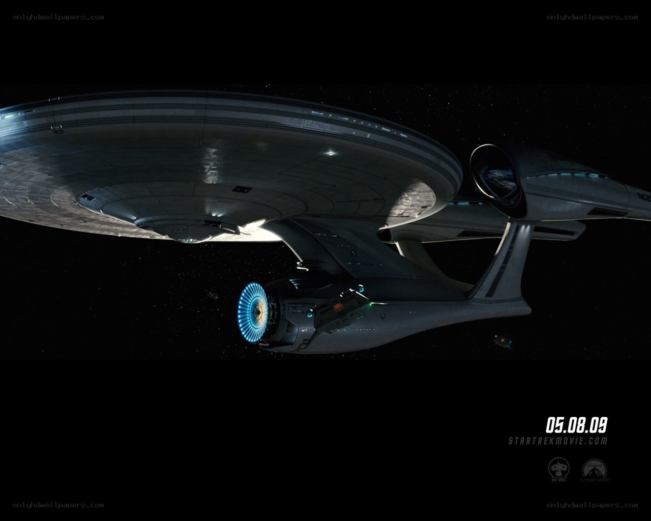 Starship in space