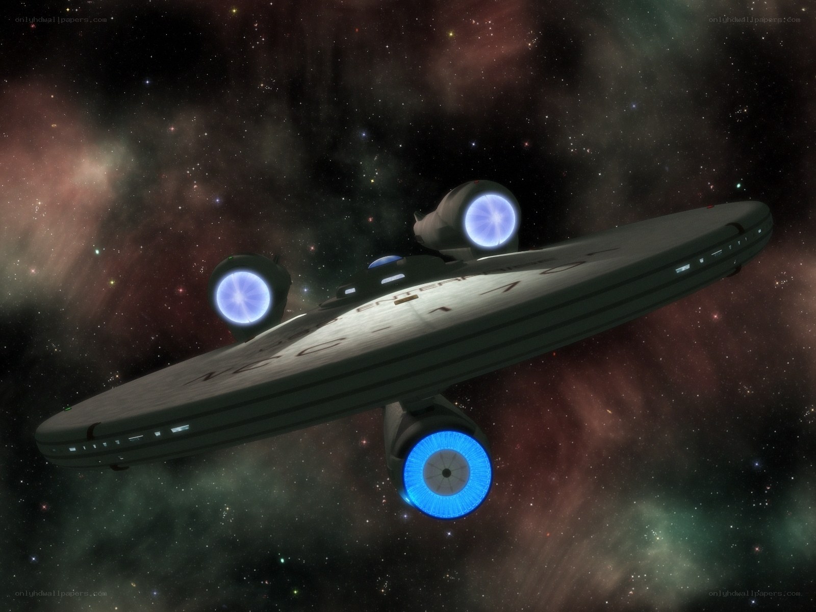 Starship in space