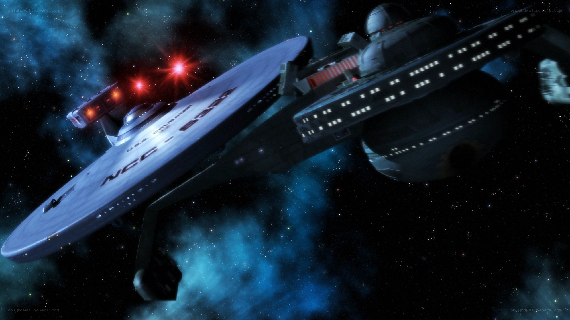 Starship in space