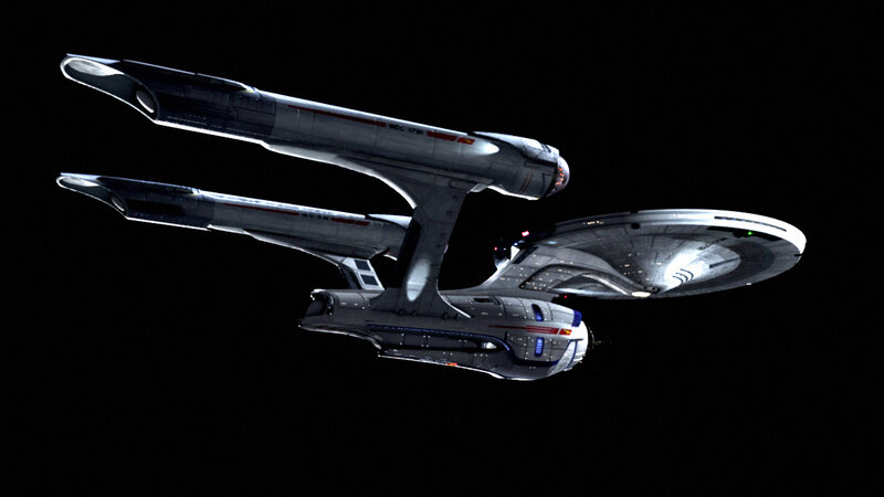 Starship in space