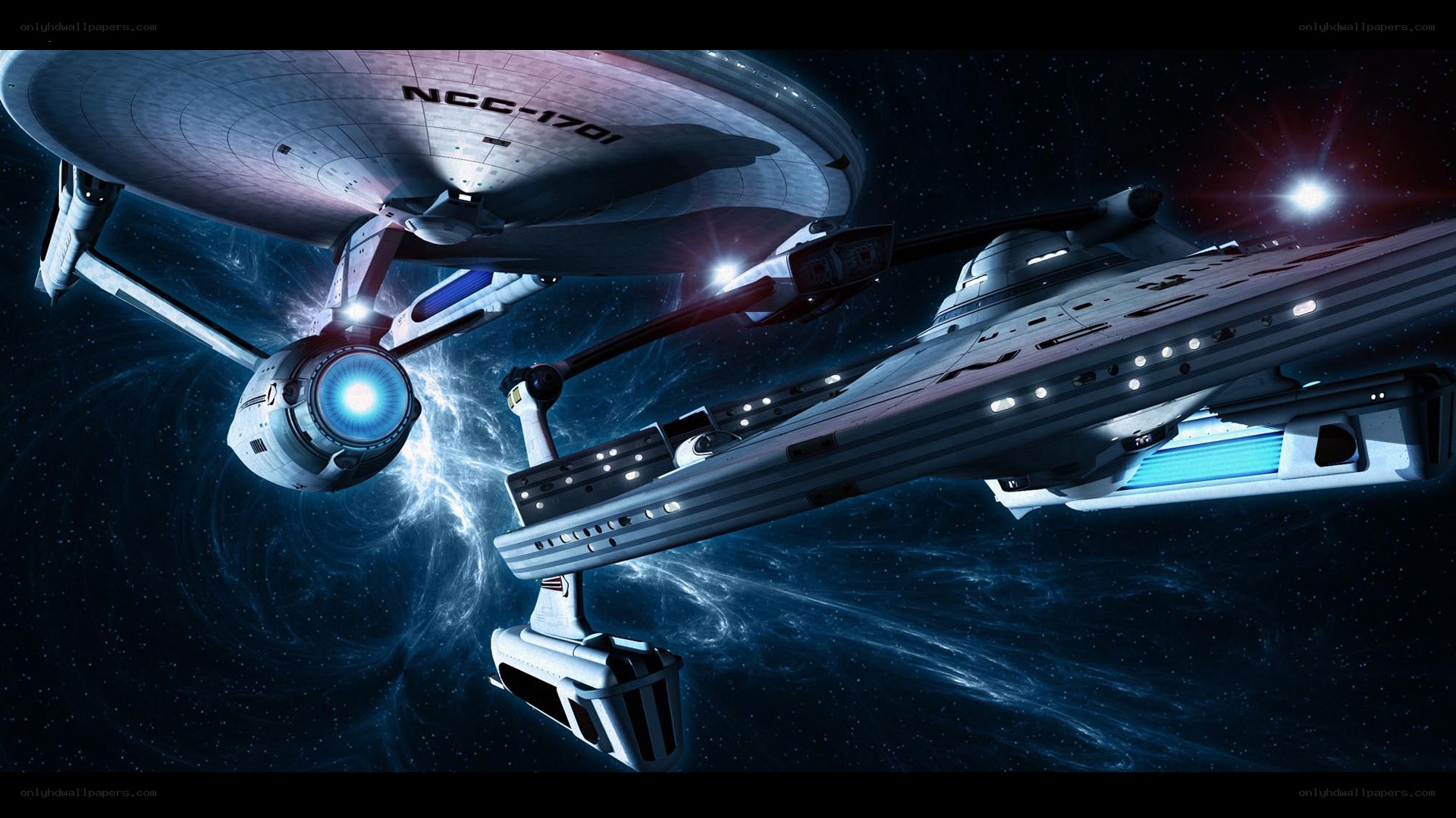 Starship in space