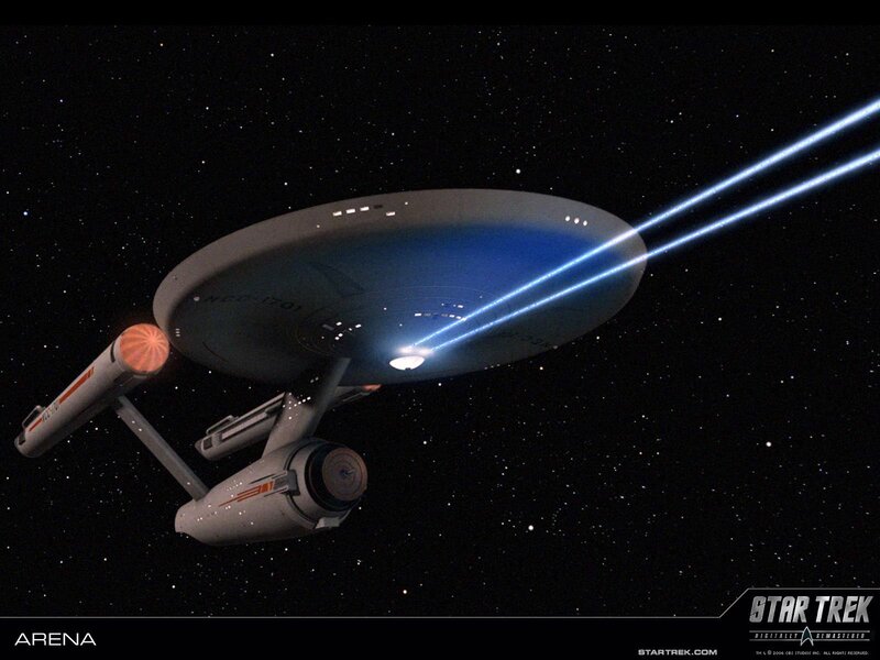 Starship in space