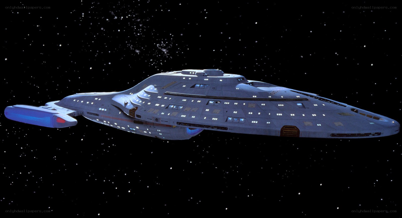 Starship in space