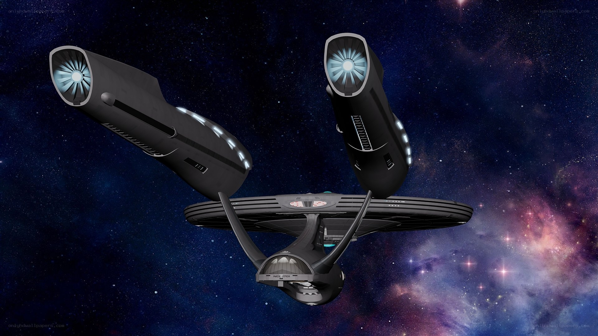 Starship in space
