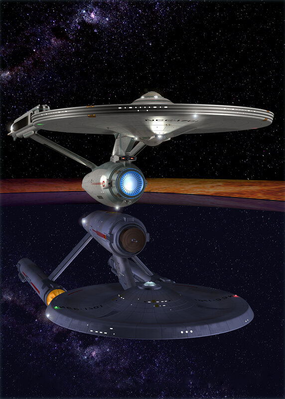 Starship in space