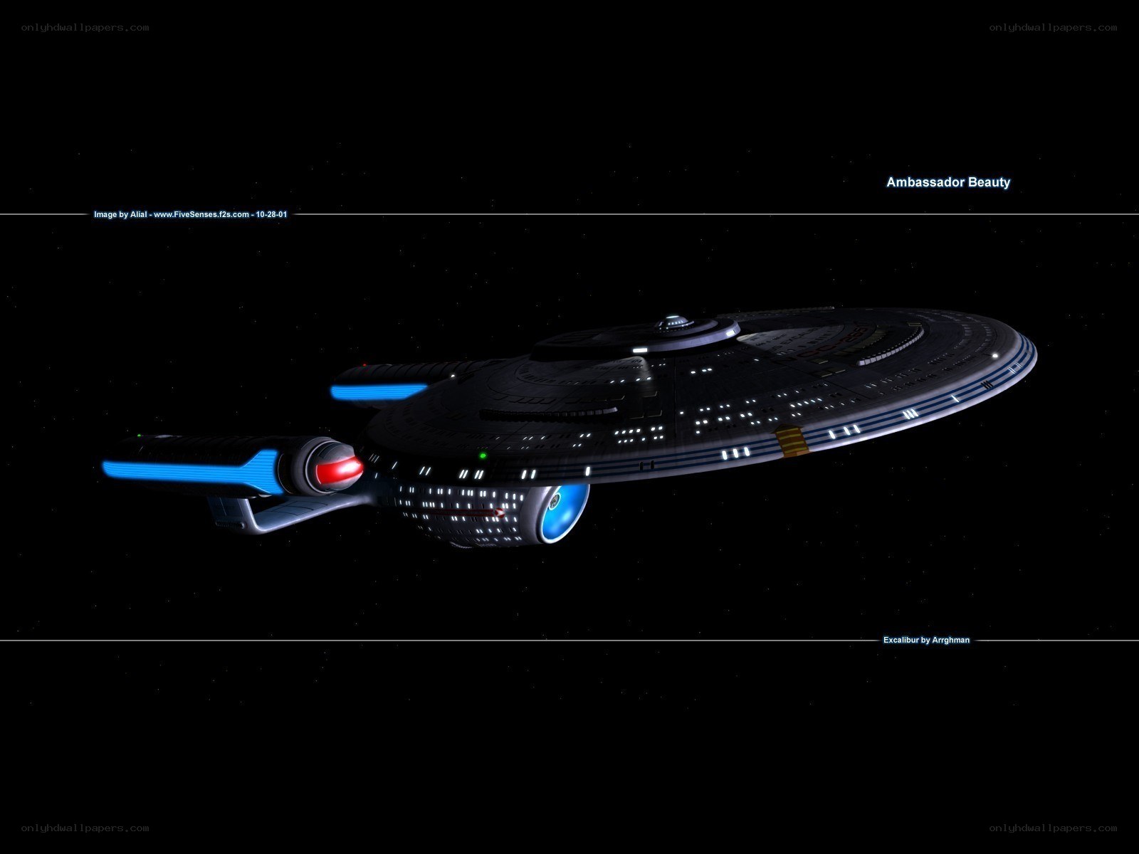 Starship in space