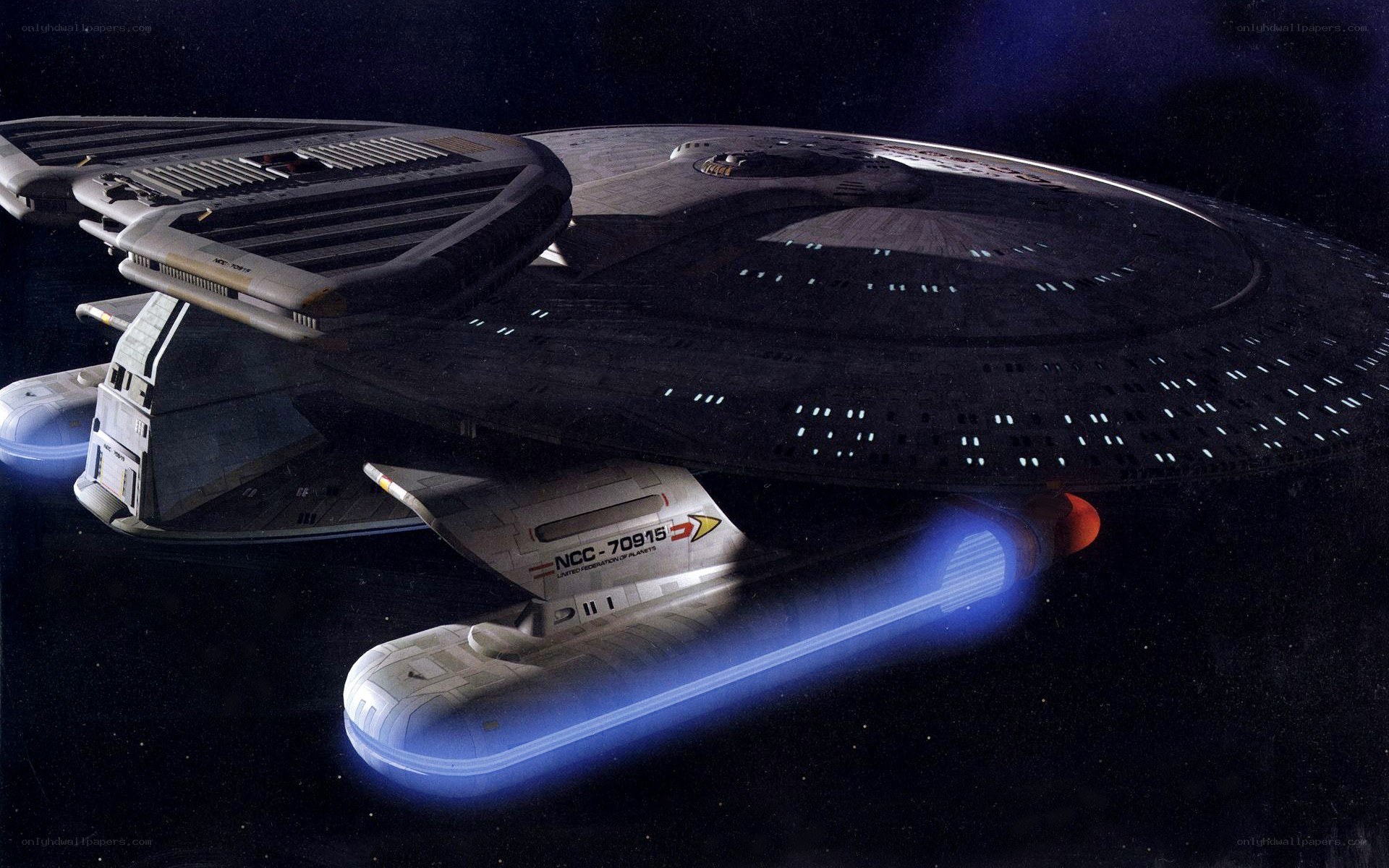 Starship in space