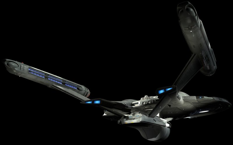 Starship in space