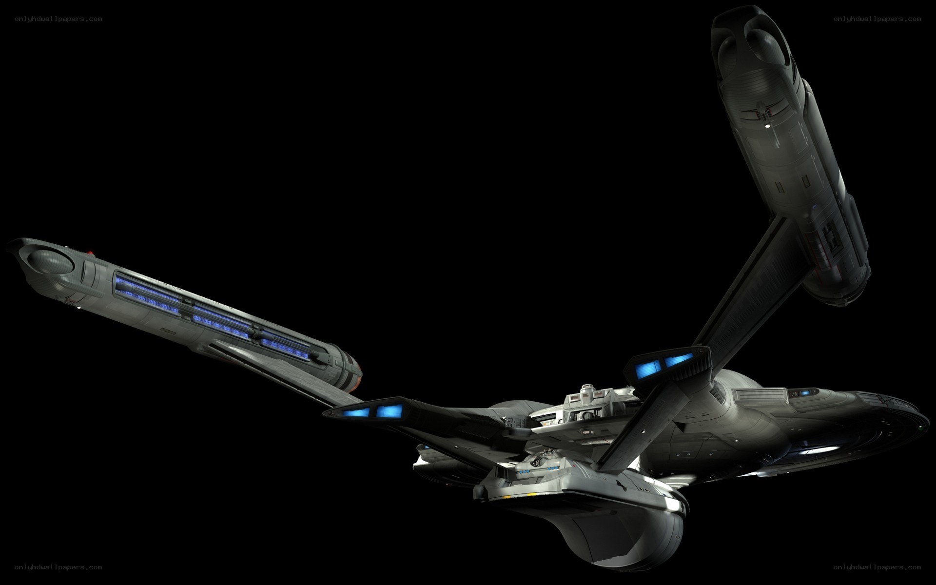 Starship in space