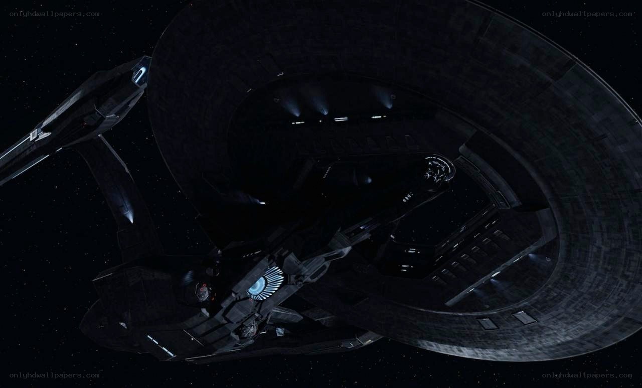 Starship in space