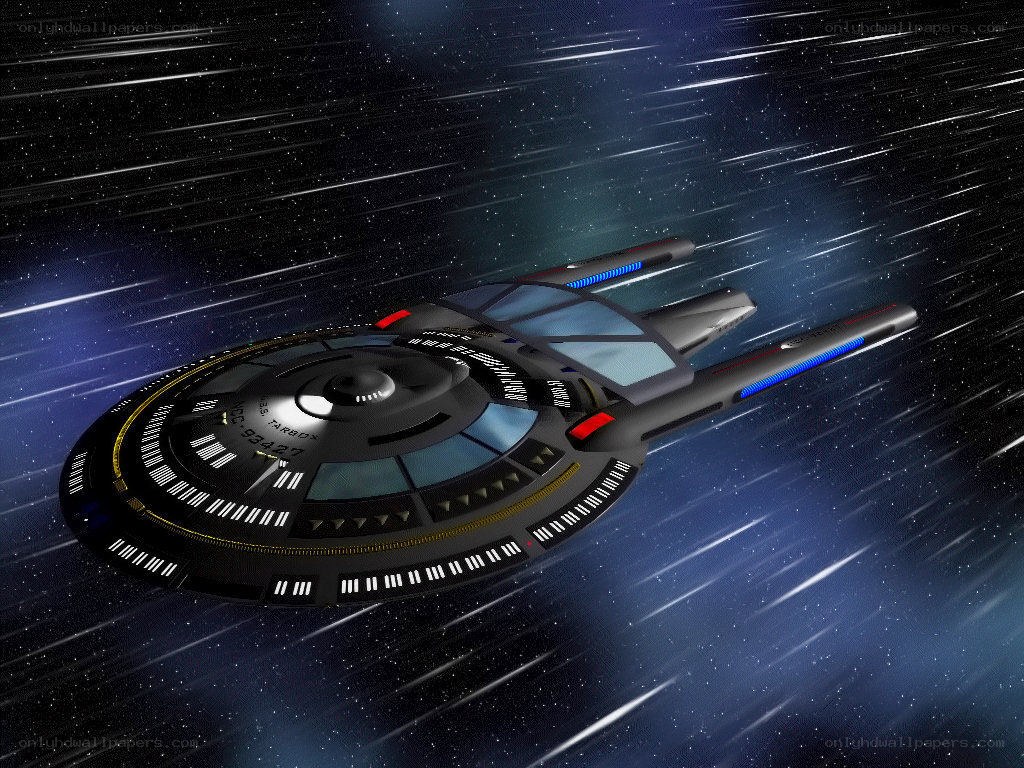 Starship in space