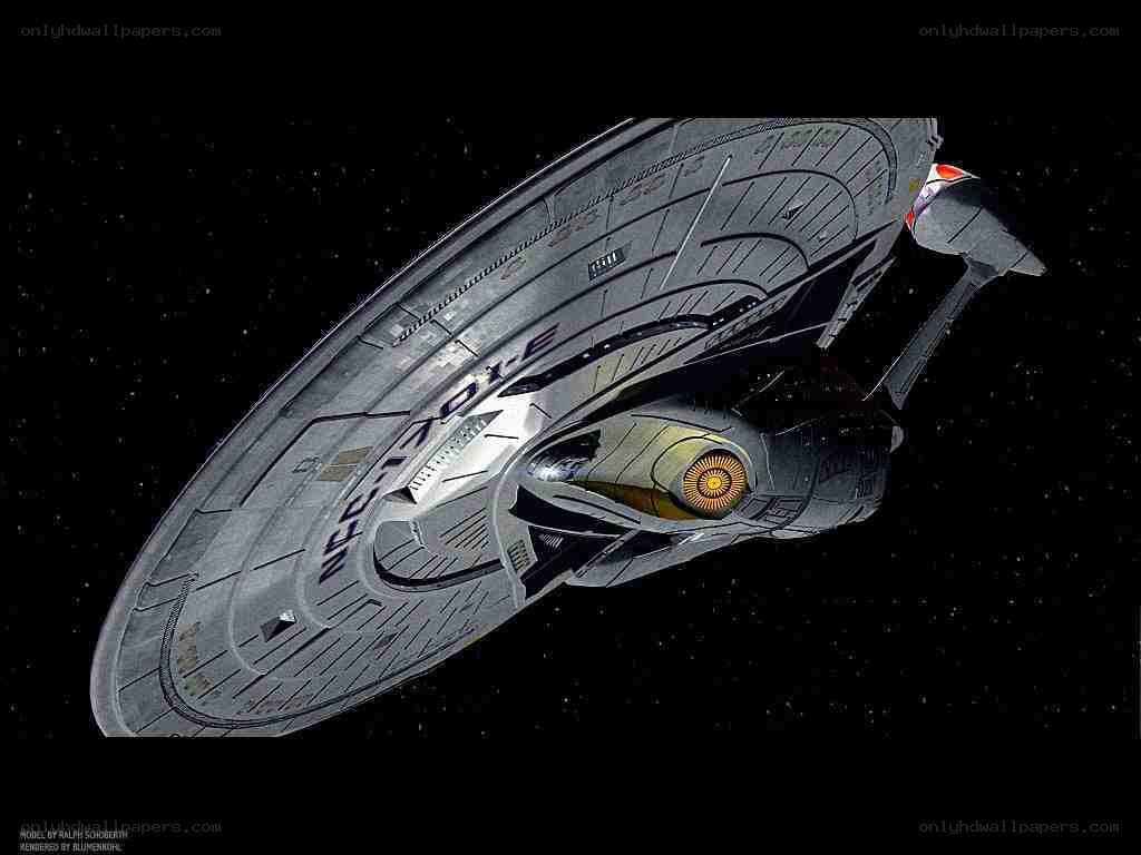 Starship in space