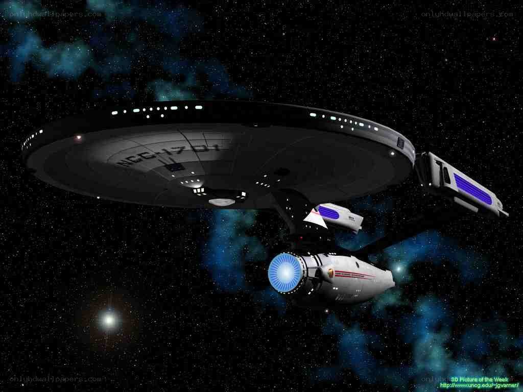Starship in space