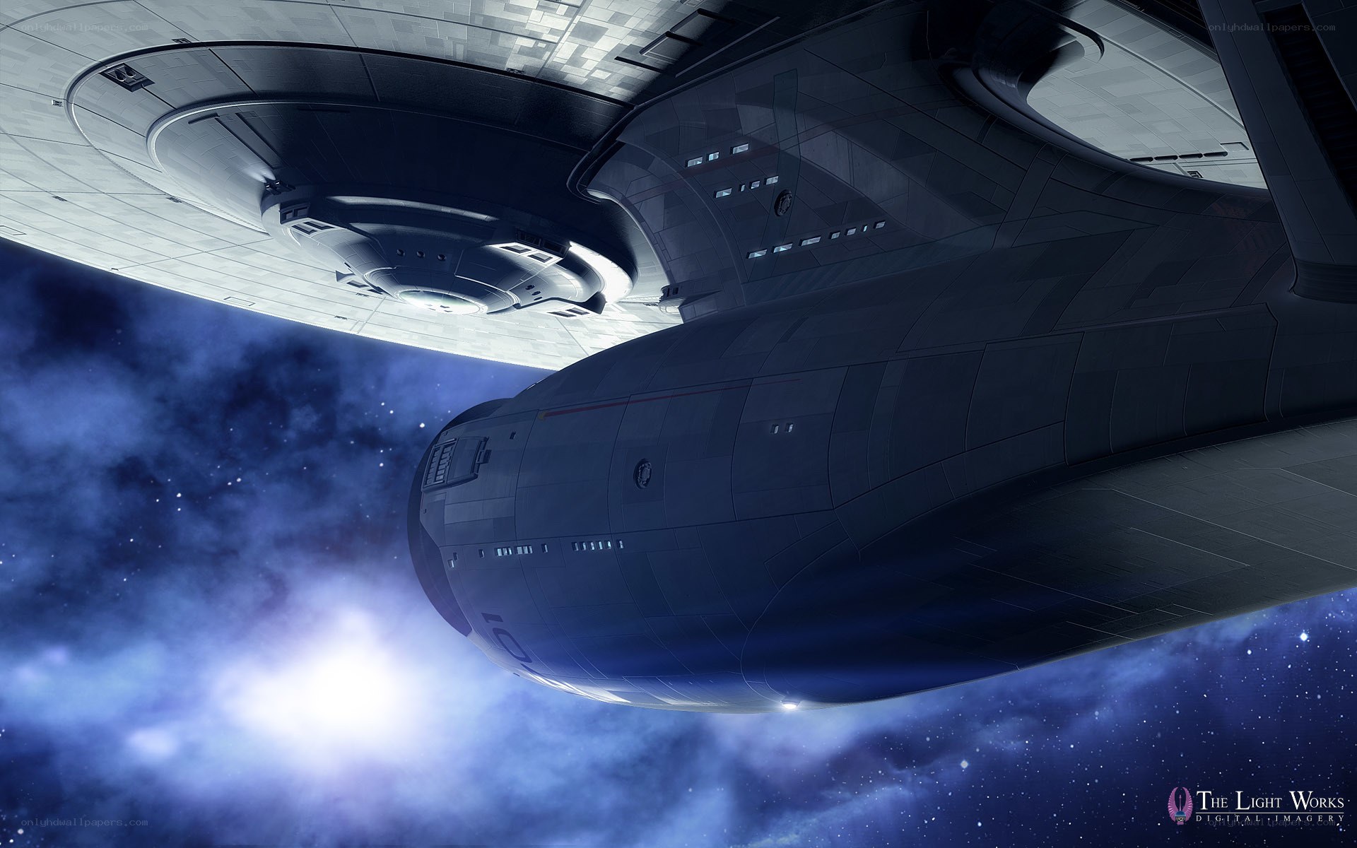 Starship in space
