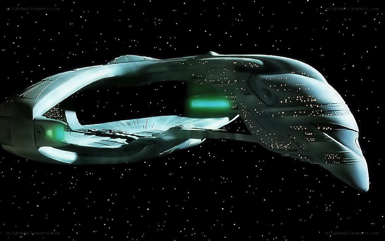Starship in space