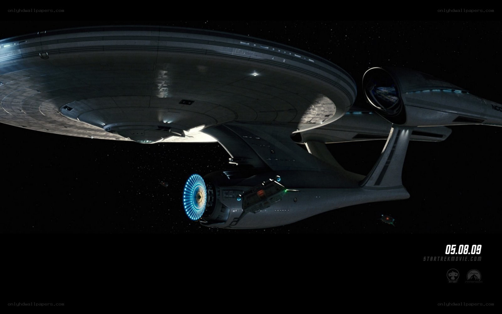 Starship in space