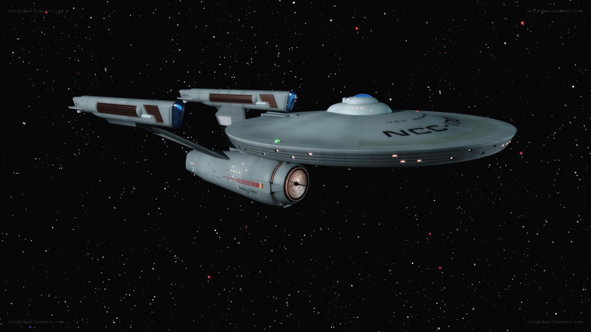 Starship in space