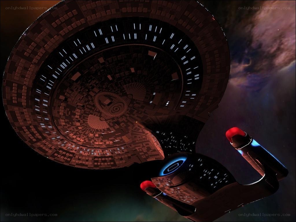 Starship in space