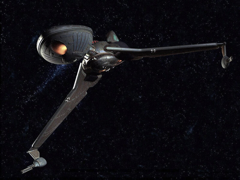Starship in Space — Black, Dramatic, Night, Digital Art, Stars, Warp Nacelle