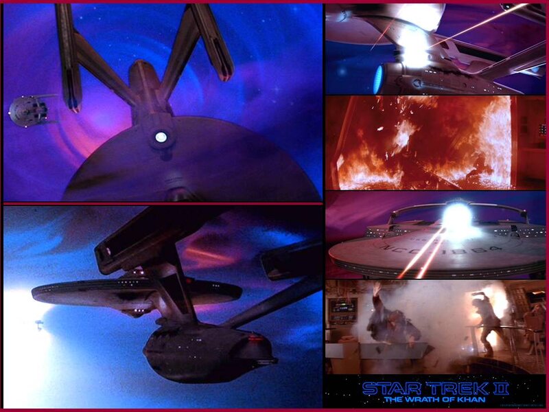 Starship in Space — Blue, Dramatic, Night, Digital Art, Explosion