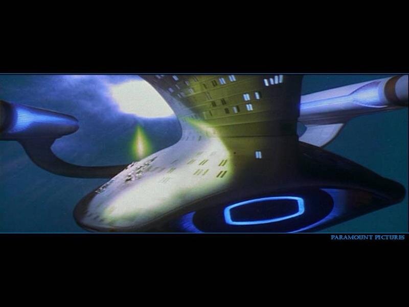 Starship in Space — Blue, Dramatic, Night, Digital Art, Spacecraft