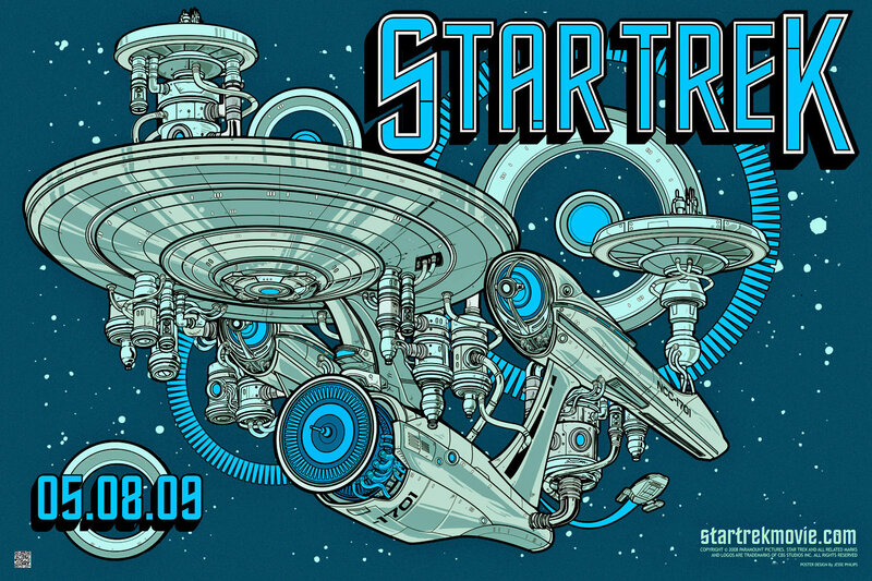 Starship in Space — Blue, Dramatic, Night, Illustration, Spaceship