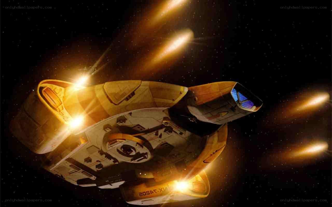 Starship in space flight