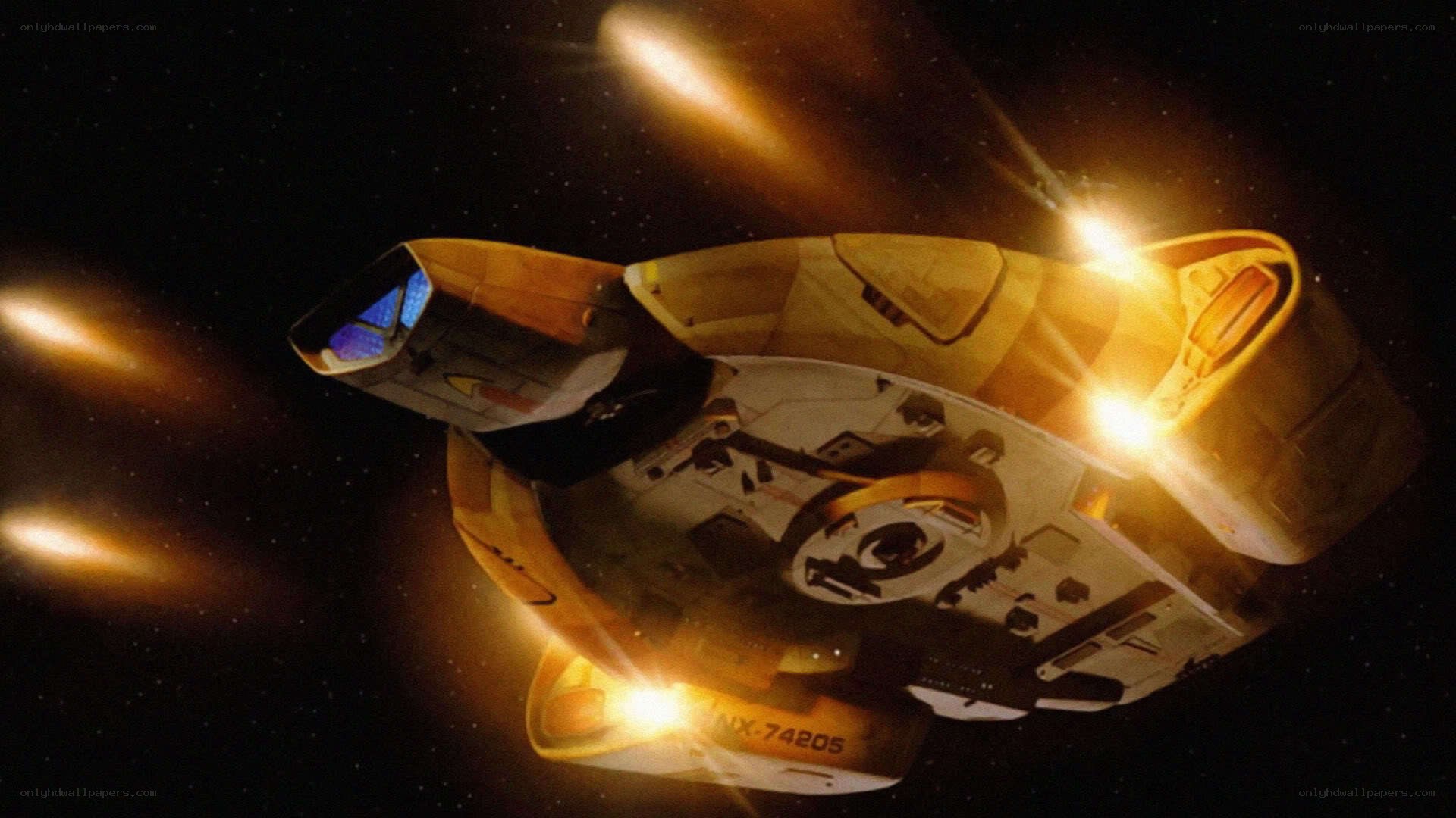 Starship in space flight
