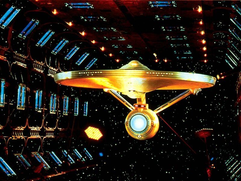 Starship in Space — Gold