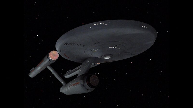 Starship in Space — Gray, Serene, Night, 3d Render