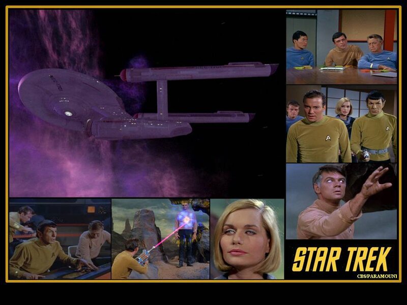 Starship in Space — Purple, Dramatic