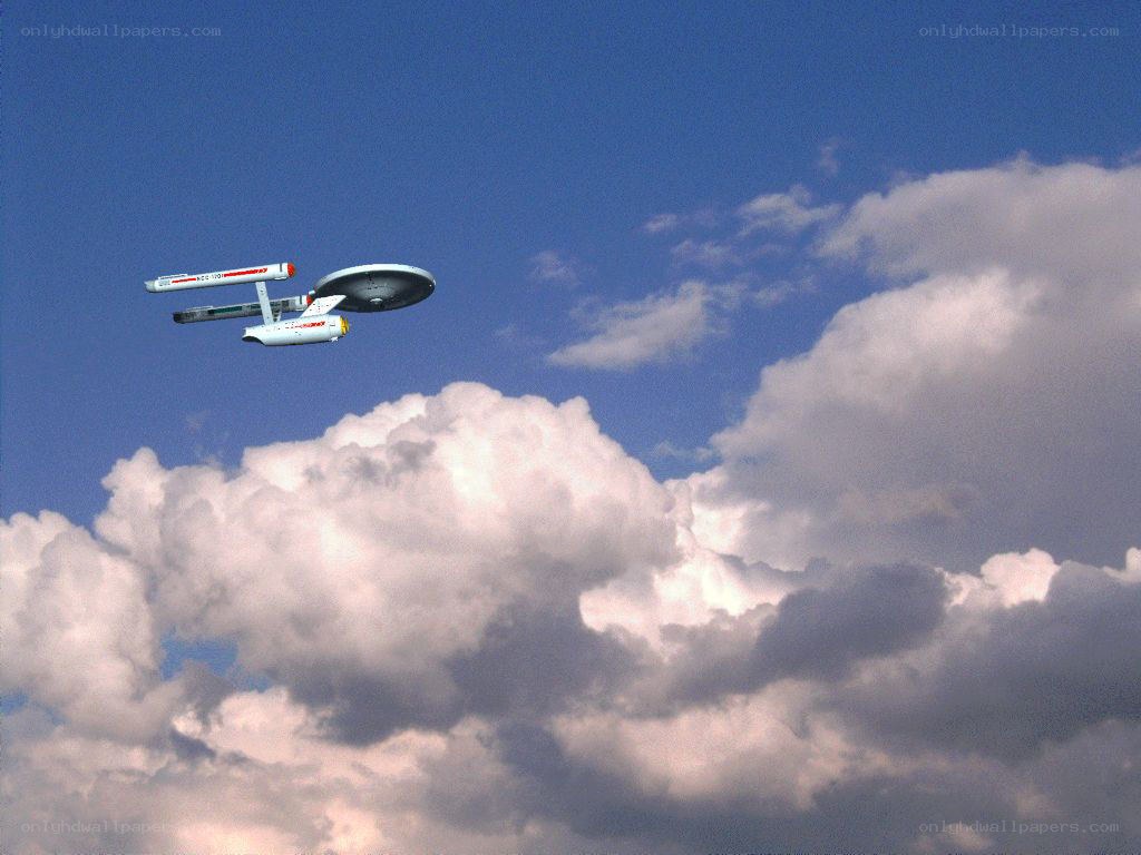 Starship in the sky