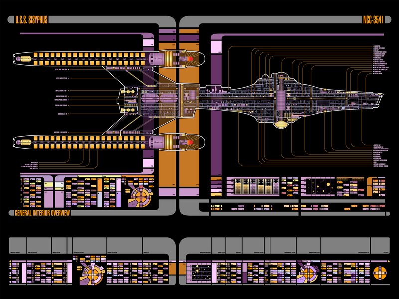 Starship Interior Diagram